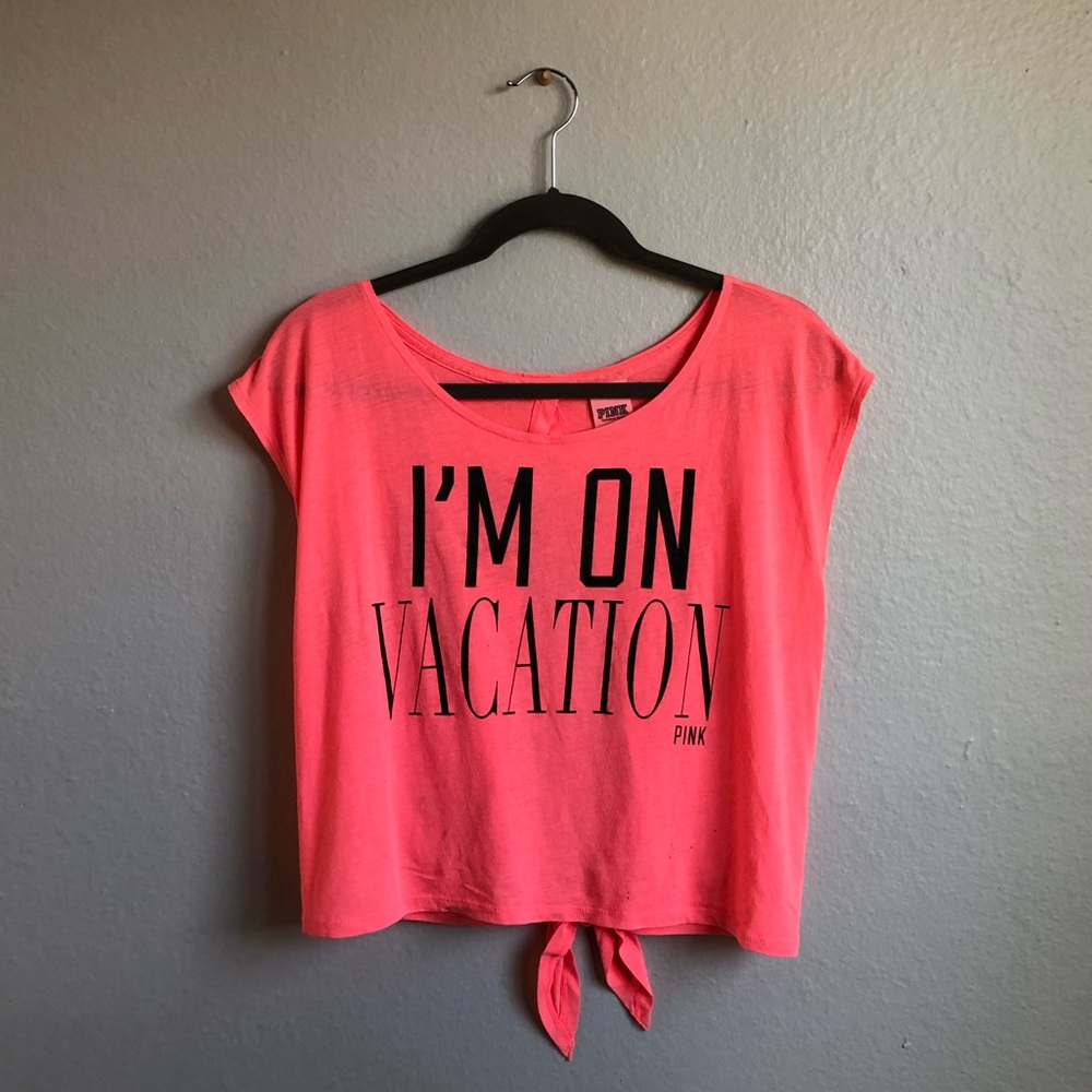 Victoria’s Secret Open-Back Crop Top